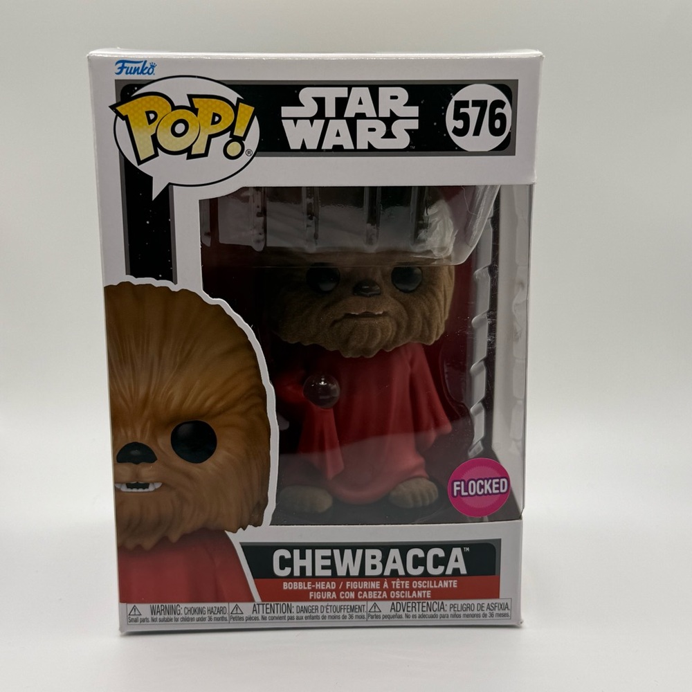 Funko Pop Star Wars Chewbacca in Red Cloak
